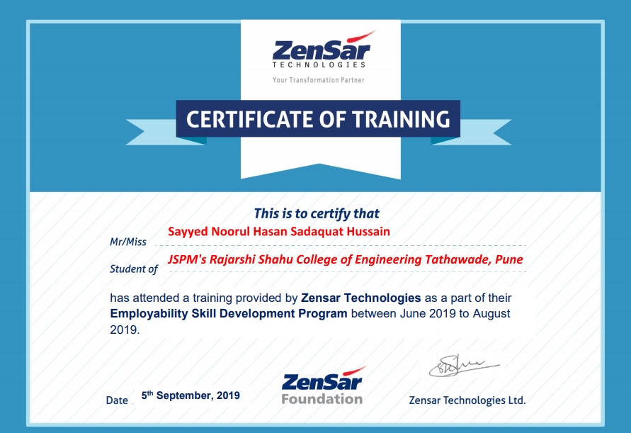 Zensar ESD